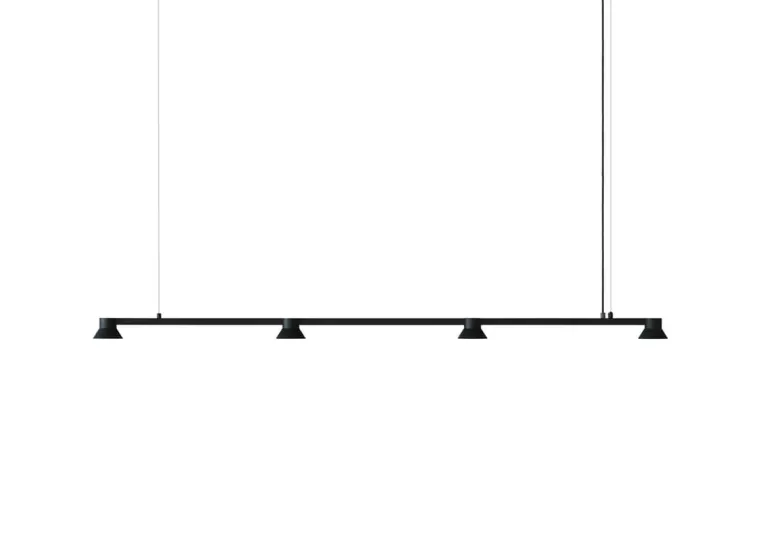 Hat Linear large pendel, sort