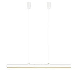 Hazel Branch 100 pendel, hvid/messing