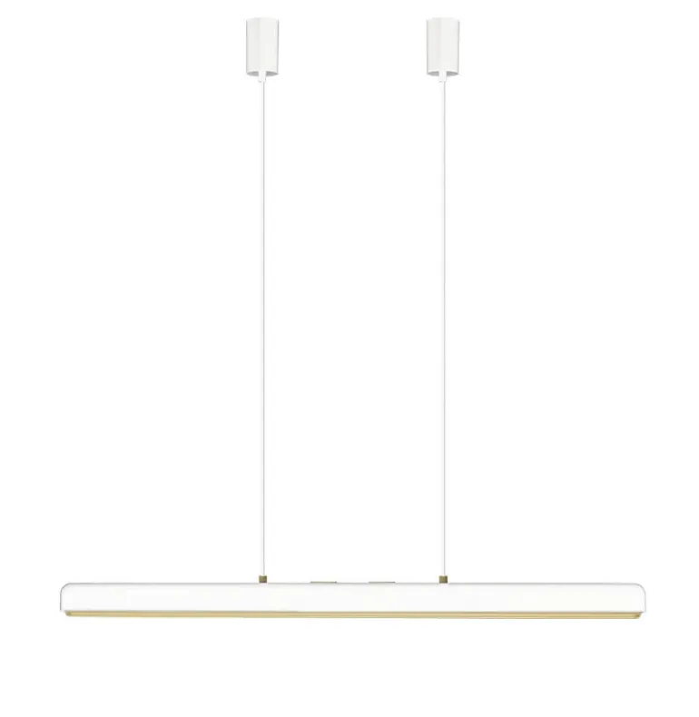 Hazel Branch 100 pendel, hvid/messing