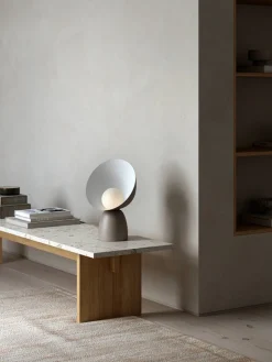 Hello bordlampe, brun