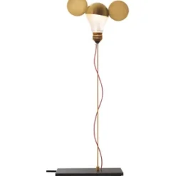 I Ricchi Poveri Toto bordlampe, messing