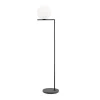 IC Light F2 udendørs gulvlampe, sort/sort lava
