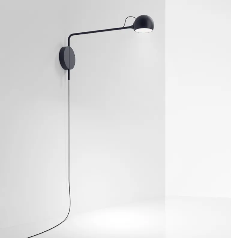 Ixa væglampe Plug, antrasit