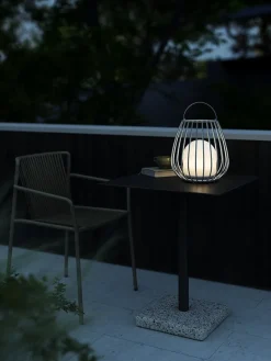 Jim To-Go batterilampe, grå