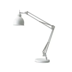 JOB bordlampe, Hvid / Mat