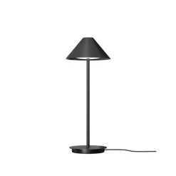 Keglen bordlampe m/bordfod, sort