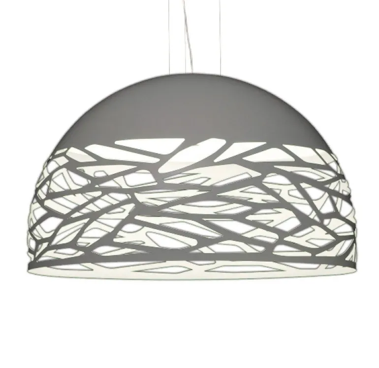 Kelly Large Dome pendel, hvid