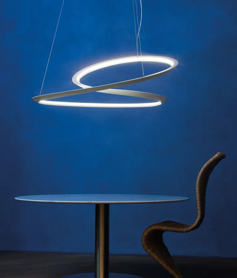 Kepler down pendel, hvid