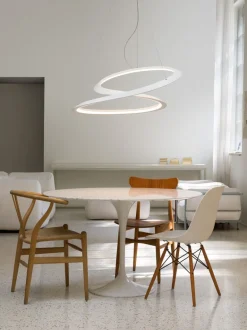 Kepler minor up pendel, hvid