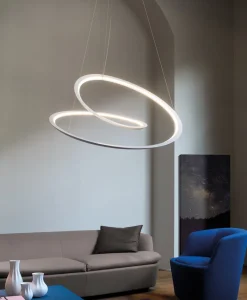 Kepler up pendel, hvid