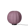 Knit-Wit Ø60 gulvlampe, bourgogne