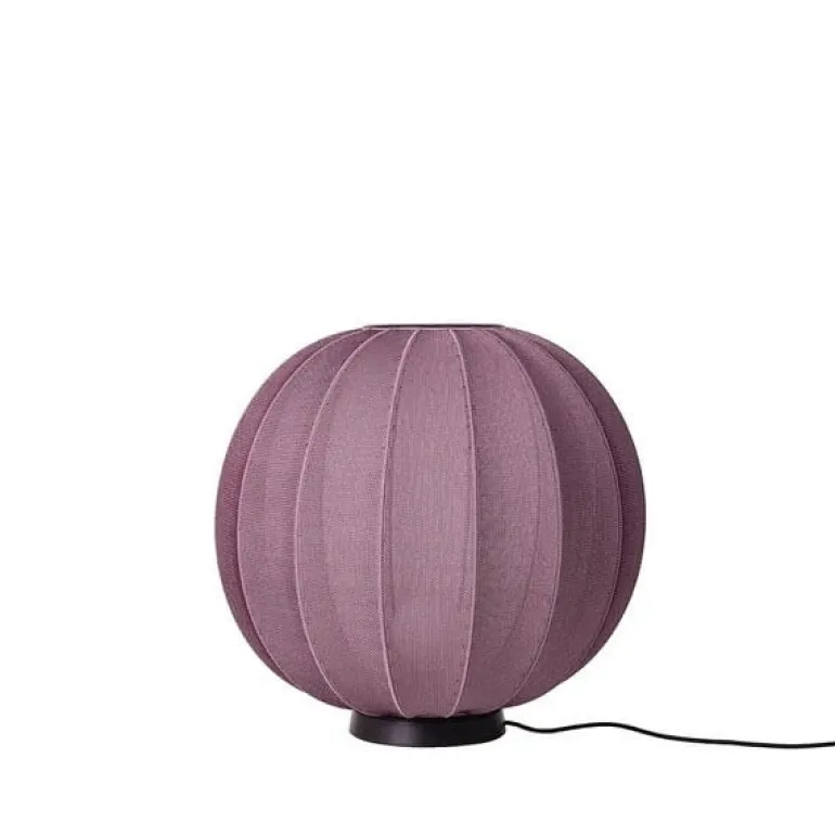 Knit-Wit Ø60 gulvlampe, bourgogne