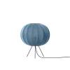 Knit-Wit Ø45 gulvlampe lav, bluestone