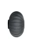 Knit-Wit Ø57 oval væglampe / loftlampe, sort