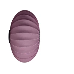 Knit-Wit Ø76 oval væglampe / loftlampe, bourgogne