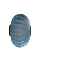 Knit-Wit Ø57 oval væglampe / loftlampe, bluestone