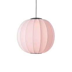 Knit-Wit Ø60 rund pendel LED, lys pink