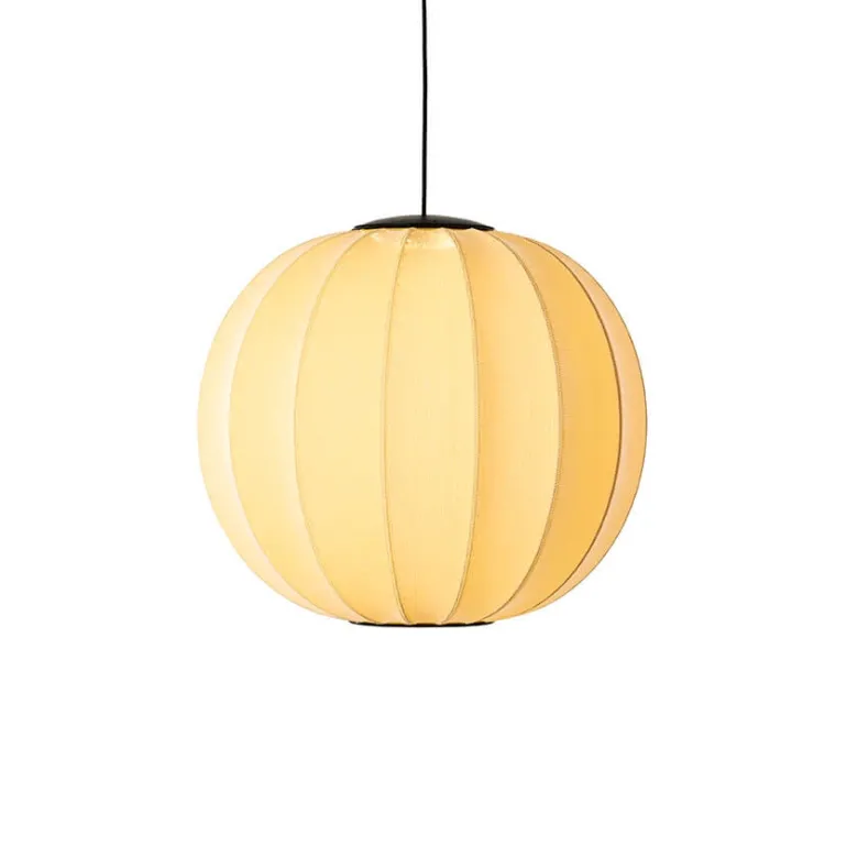 Knit-Wit Ø60 rund pendel LED, sunrise