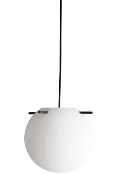 Koi pendel Ø25, opal/sort