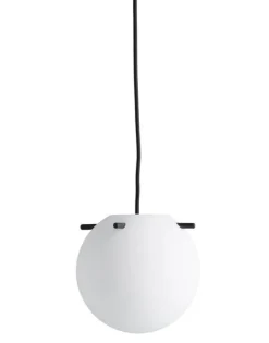 Koi pendel Ø19, opal/sort