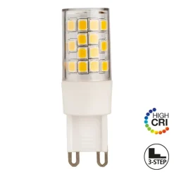 LED G9 3,8W 3-trins dæmp