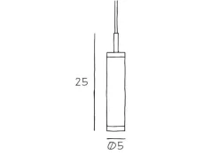 Liberty Spot pendel, sort