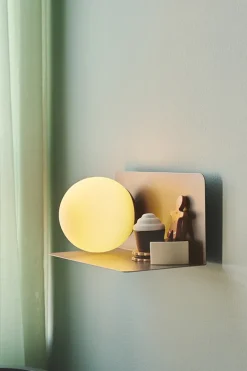 Lilibeth væglampe, brun