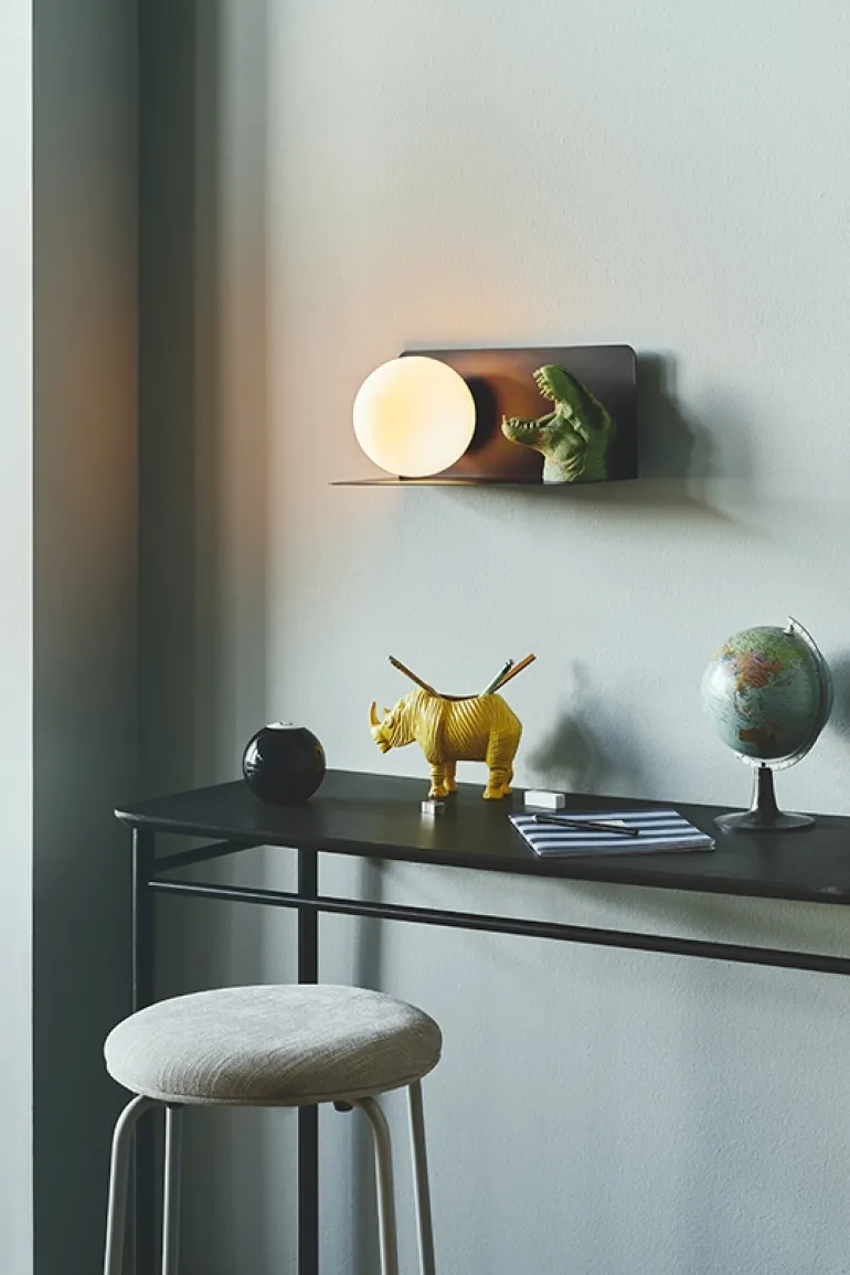 Lilibeth væglampe, sort