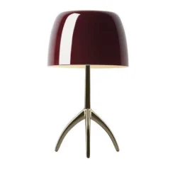 Lumiere Grande, rød/pearl med dæmper