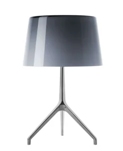 Lumiere XXL bordlampe, aluminium/grå