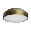Luna C260 loftlampe, messing