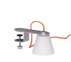 Lure væglampe, metallic sølv