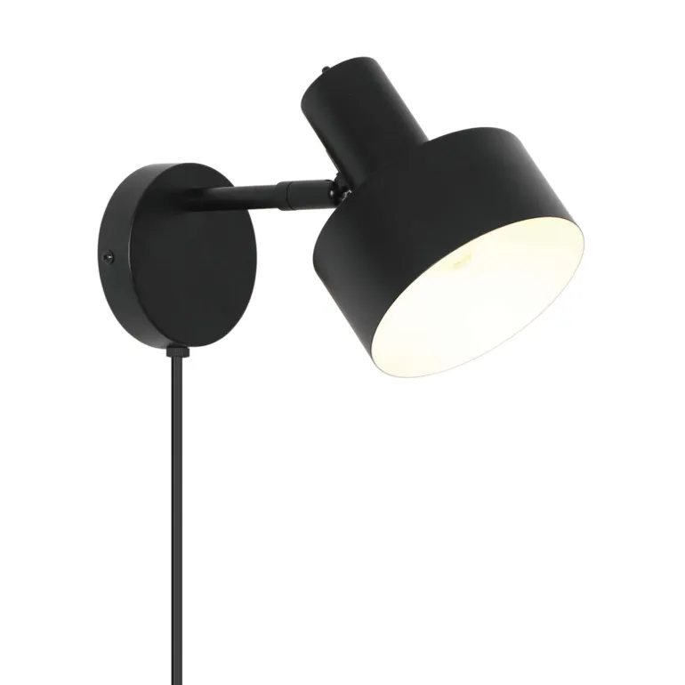 Matis væglampe, sort