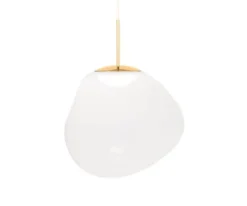 Melt pendel, opal/guld