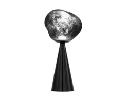 Melt Portable bordlampe / batterilampe, sort