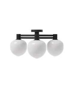 Memoir 3 loftlampe 120, sort/opal