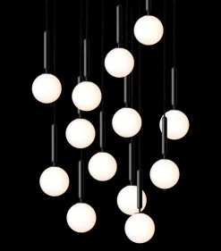 Miira 13 pendel, grå/opal