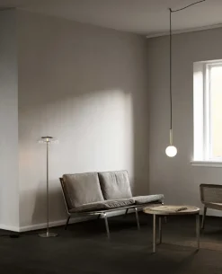 Miira 1 pendel, messing/opal