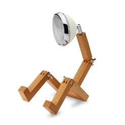 Mini Mr. Wattson bordlampe, Vintage hvid