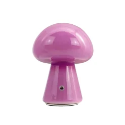 Morkel Mushroom batterilampe / bordlampe, lilla