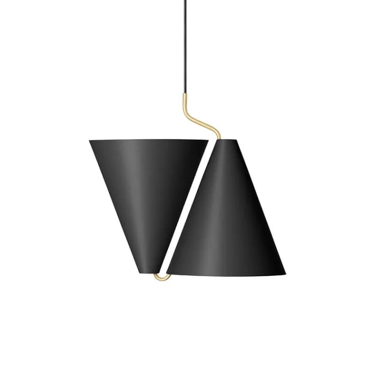 Mosaik pendel up/down, sort