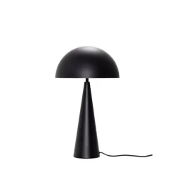 Mush bordlampe høj, sort