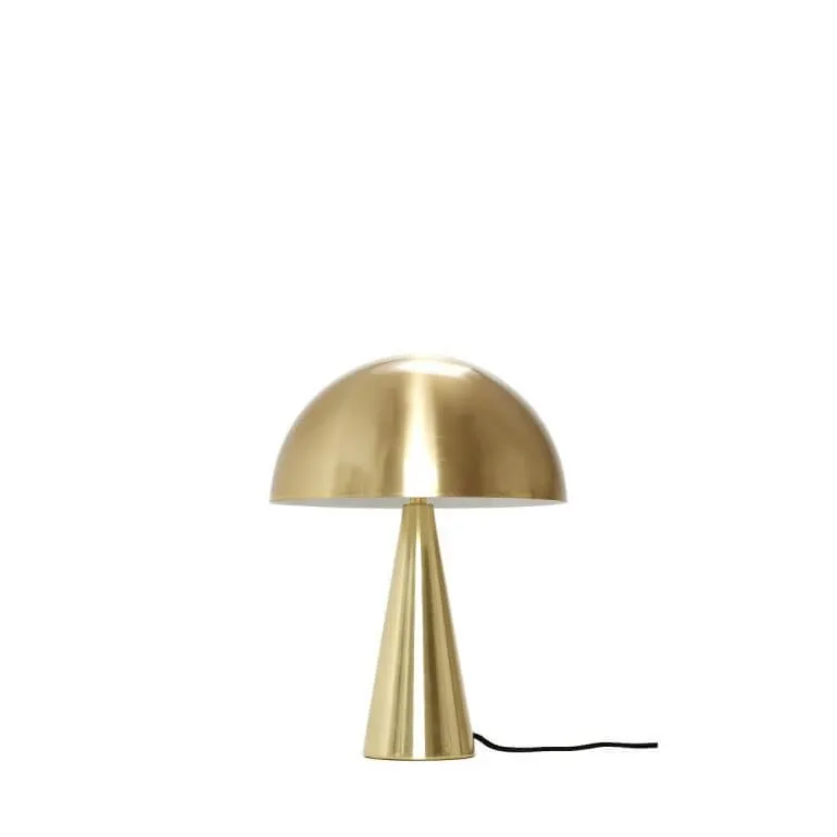 Mush bordlampe mini, messing