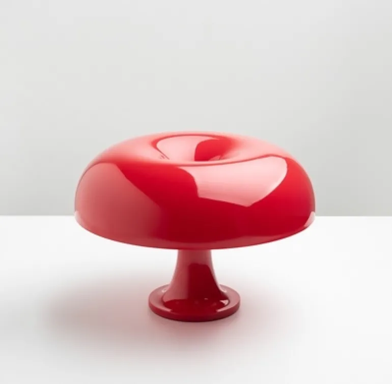 Nessino bordlampe, rød