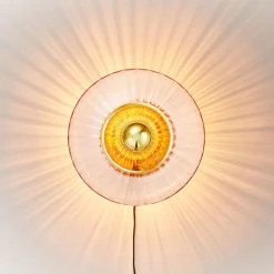 New Wave Optic væglampe, rosa