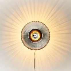 New Wave Optic XL væglampe, smoke