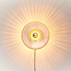 New Wave Optic XL væglampe, rose