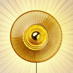 New Wave Optic XL Væglampe, amber