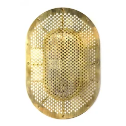 Night Rider Væglampe, Raw messing