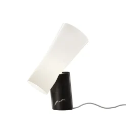 NILE bordlampe, sort marmor